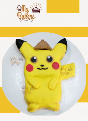 Delish Pikachu Theme Cake