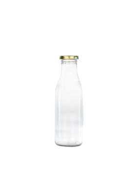 Round Milk Shake Bottle 200 ml pack of 1 case 48 pcs