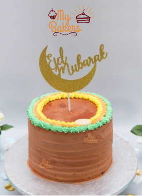 Delicious Eid Mubarak Cake