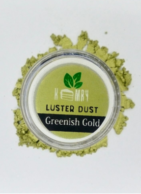 Greenish Gold Edible Luster Dust